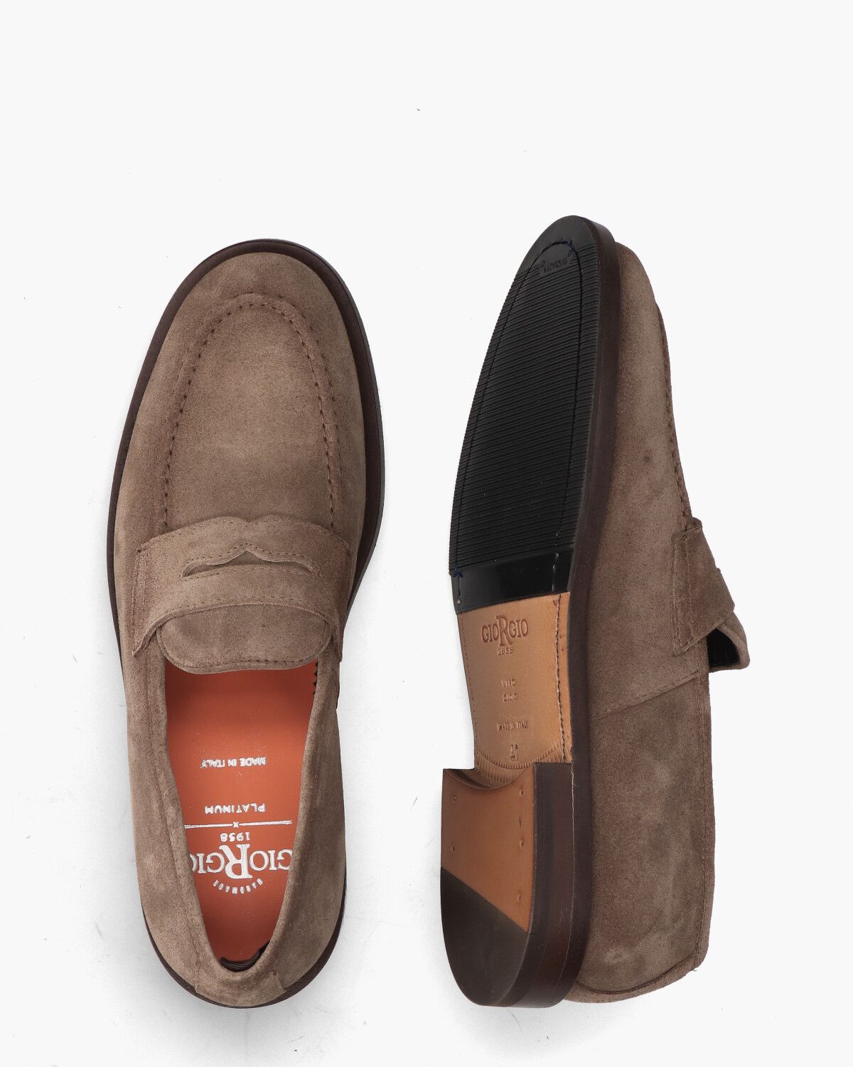 28604 Taupe Herenloafers