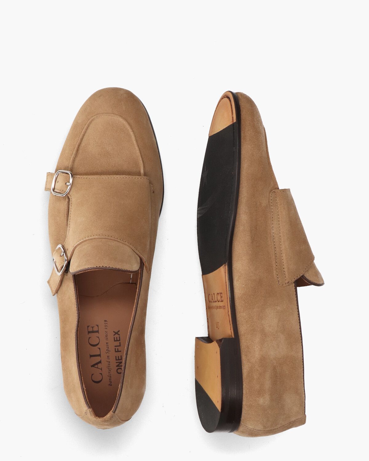 561 Bruin Heren Gespschoenen