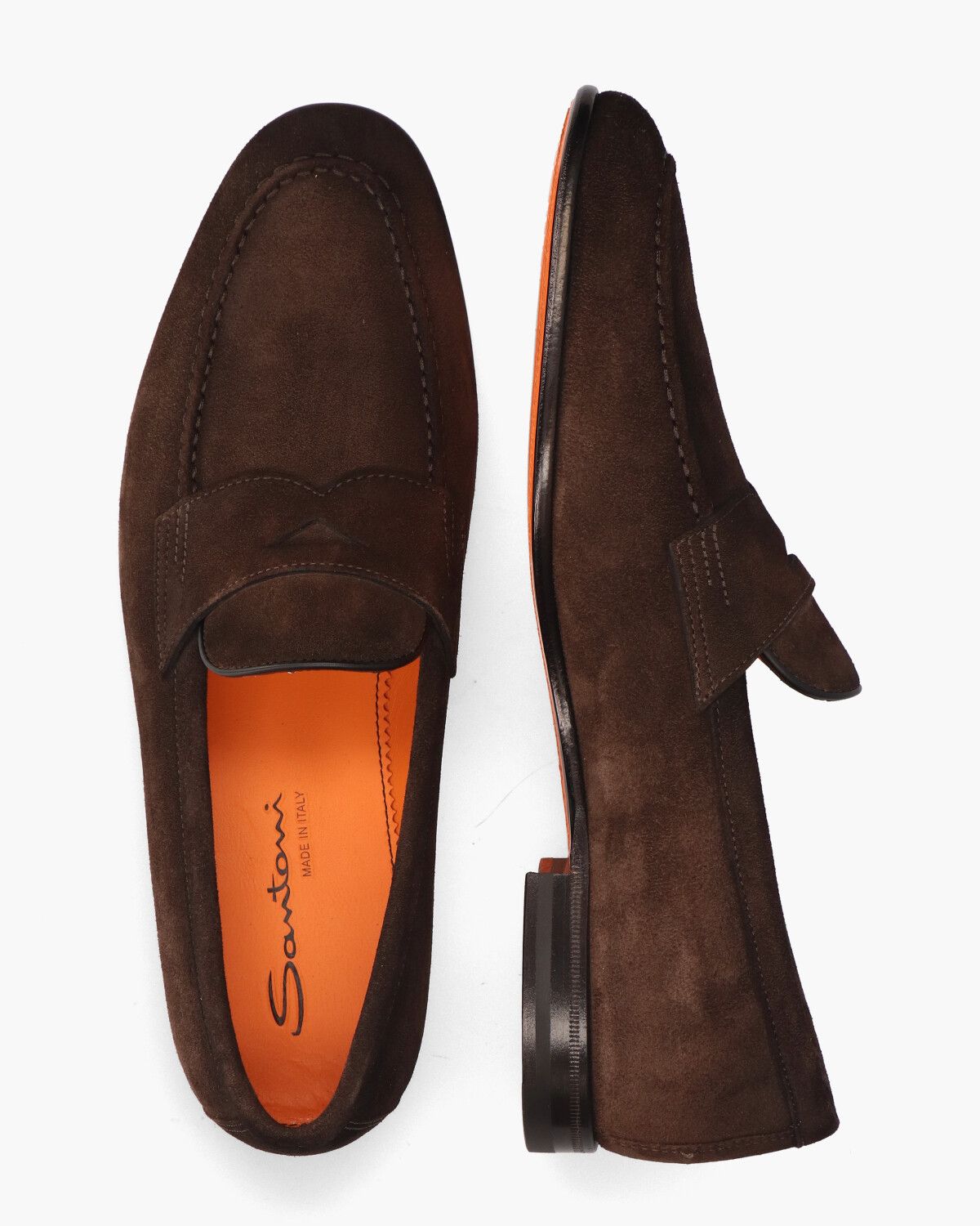 19044 Donkerbruin Herenloafers