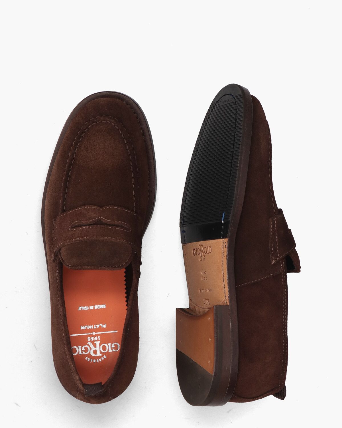 28604 Donkerbruin Herenloafers