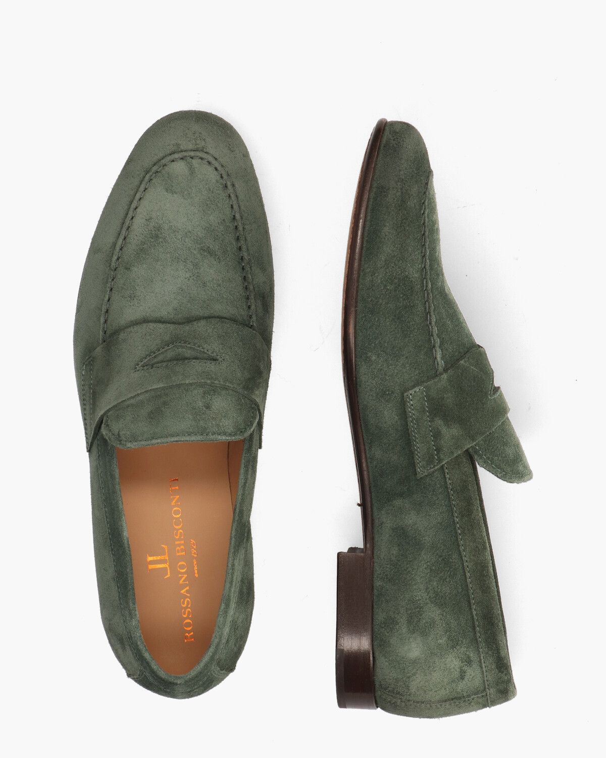 464-04 Groen Herenloafers