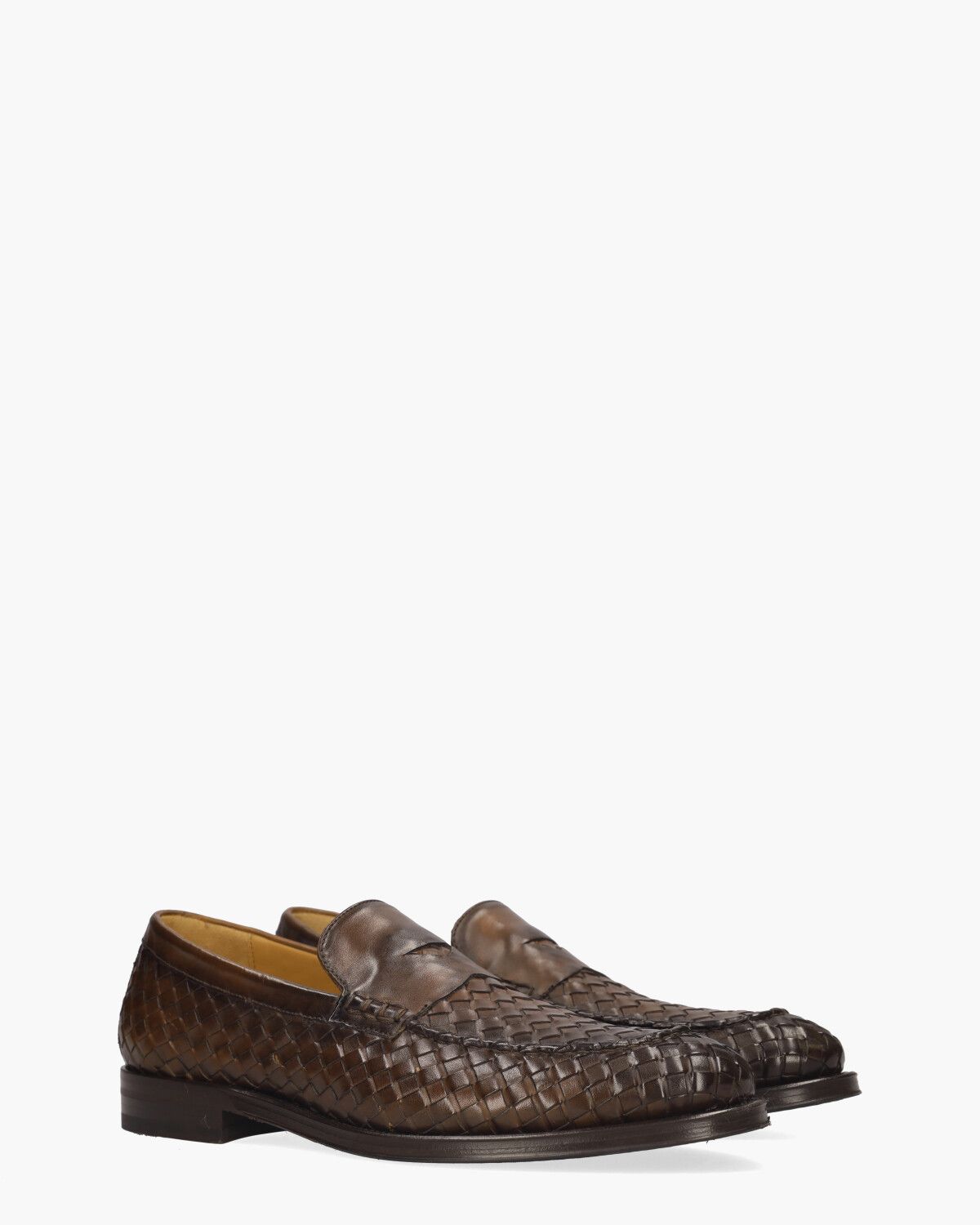 X2208 Donkerbruin Herenloafers