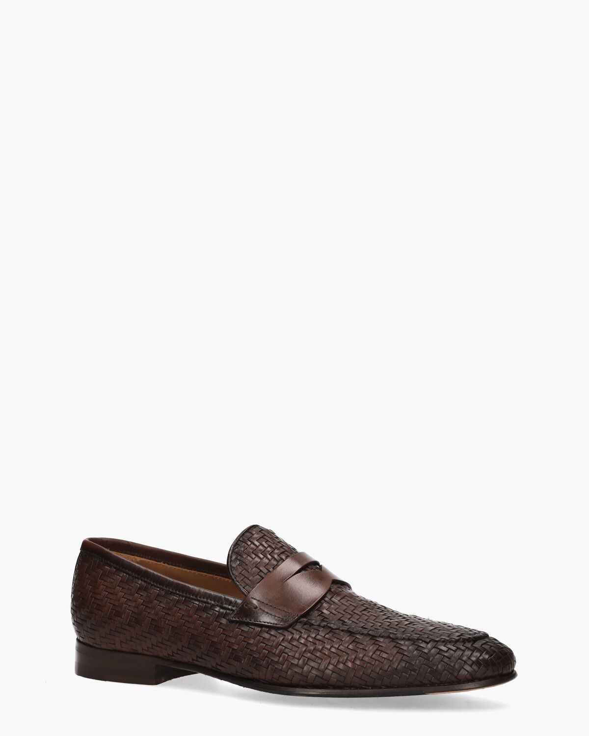 X2029 Donkerbruin Herenloafers