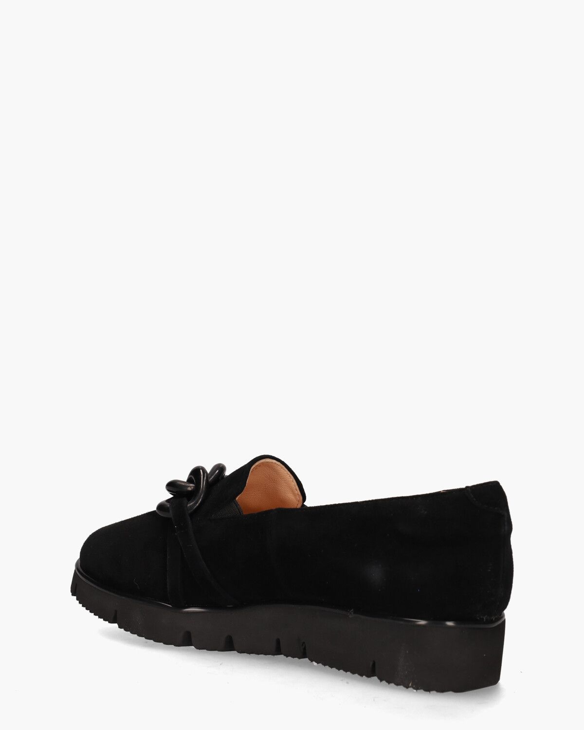 Sianna Zwart Damesloafers