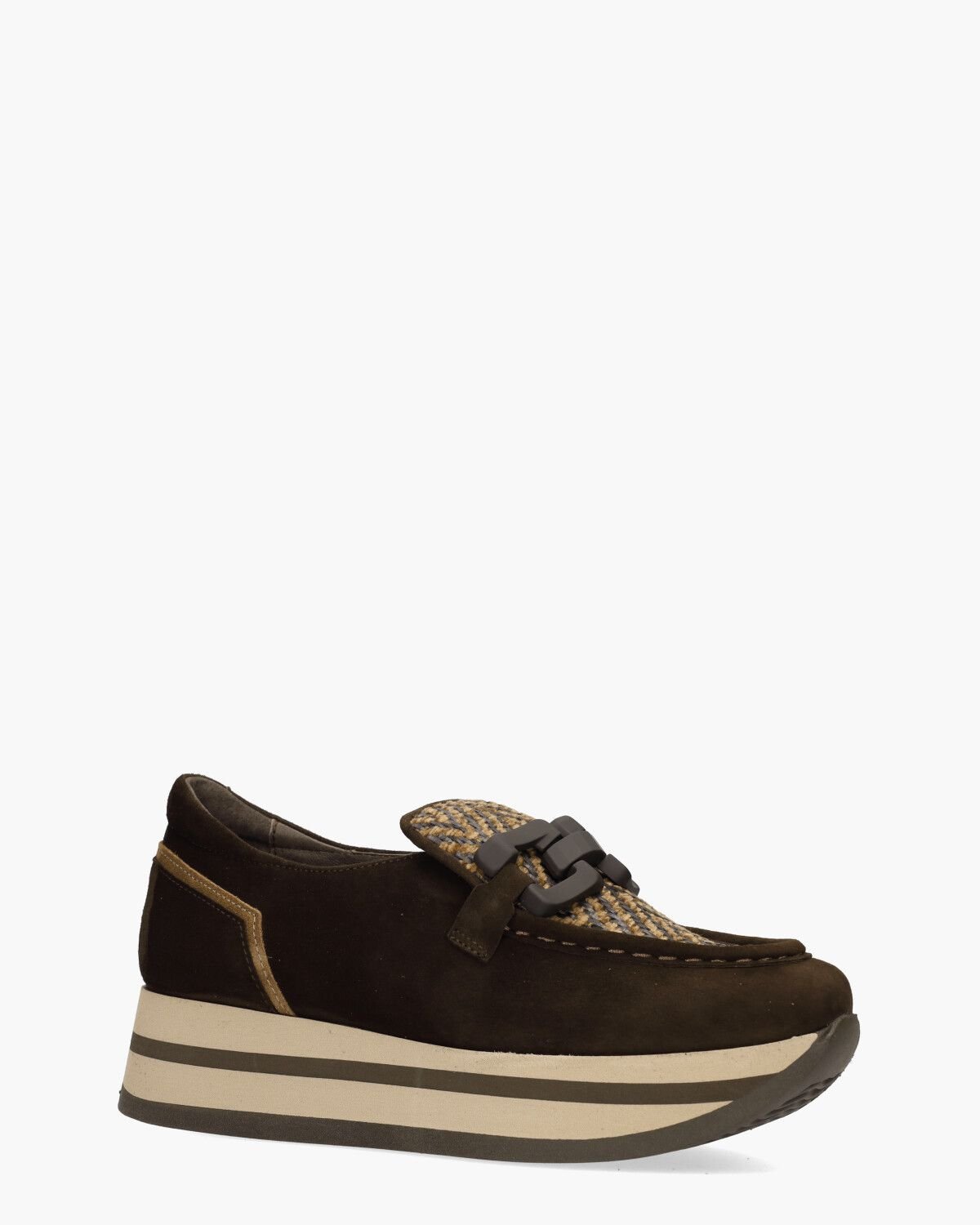 Celine Donkerbruin Damesloafers