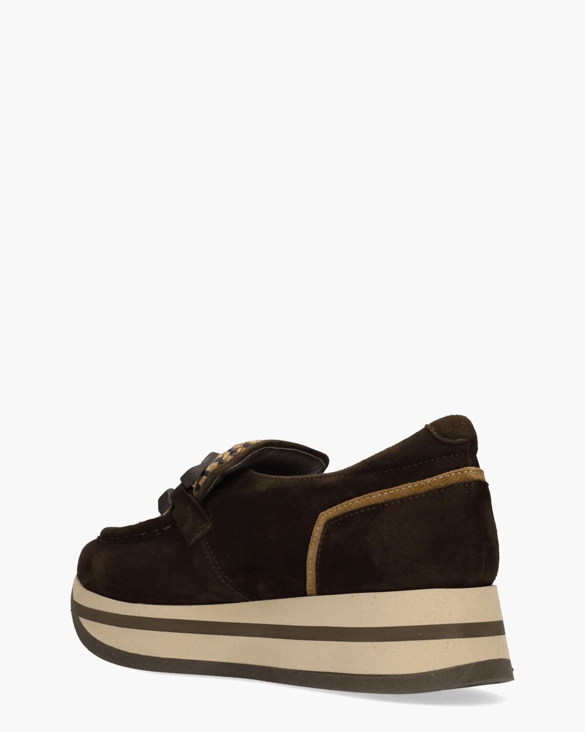 Celine Donkerbruin Damesloafers