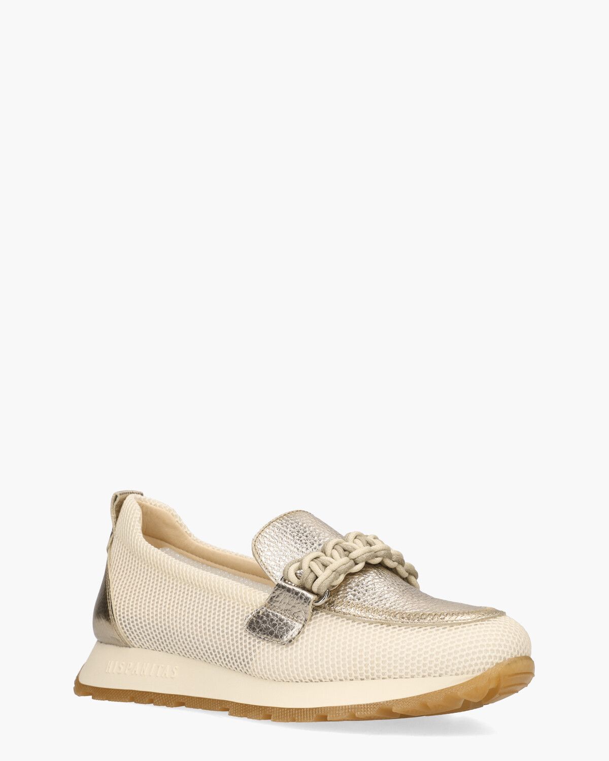 HV253948 Off-White/Goud Damesloafers