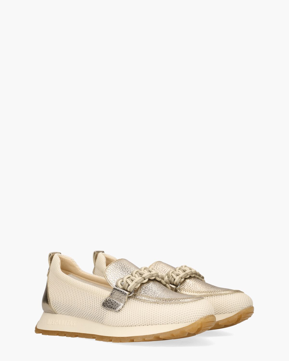HV253948 Off-White/Goud Damesloafers