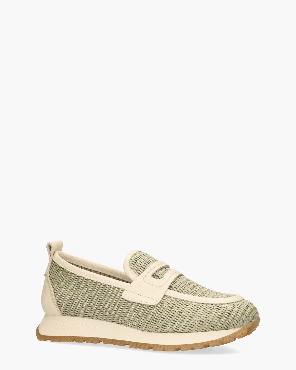 RHV254043 Lichtgroen/Off-White Damesloafers