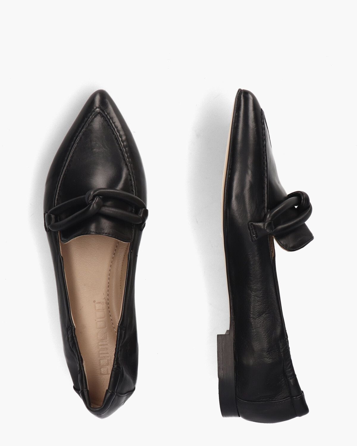 Grace 0813 Zwart Damesloafers