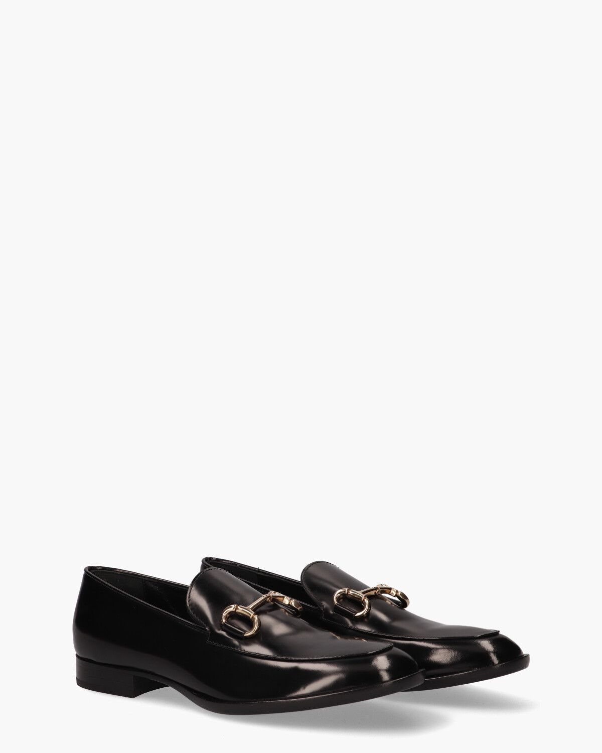 D714054 Zwart Damesloafers