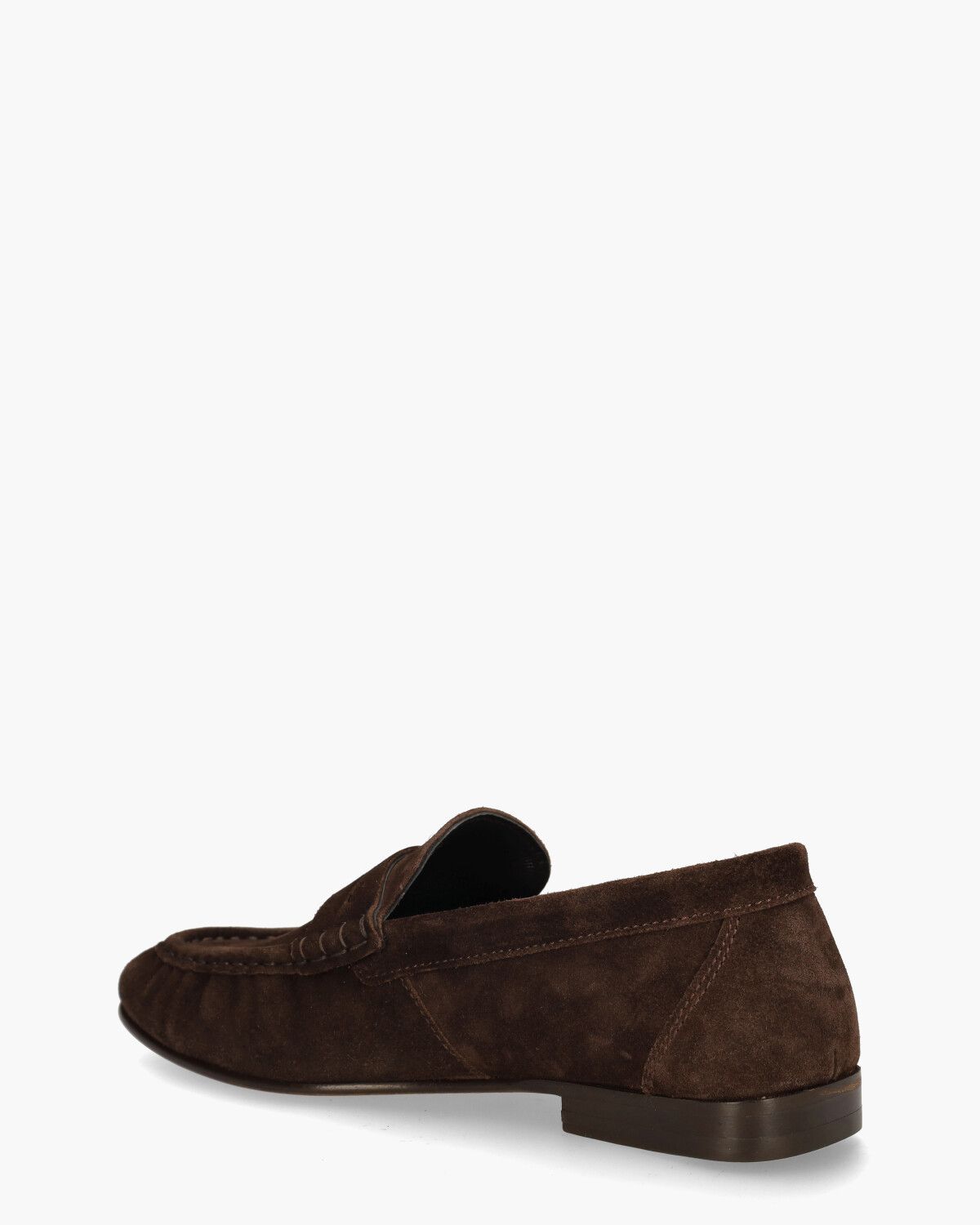 Penny Loafer Wrinkle Donkerbruin Damesloafers