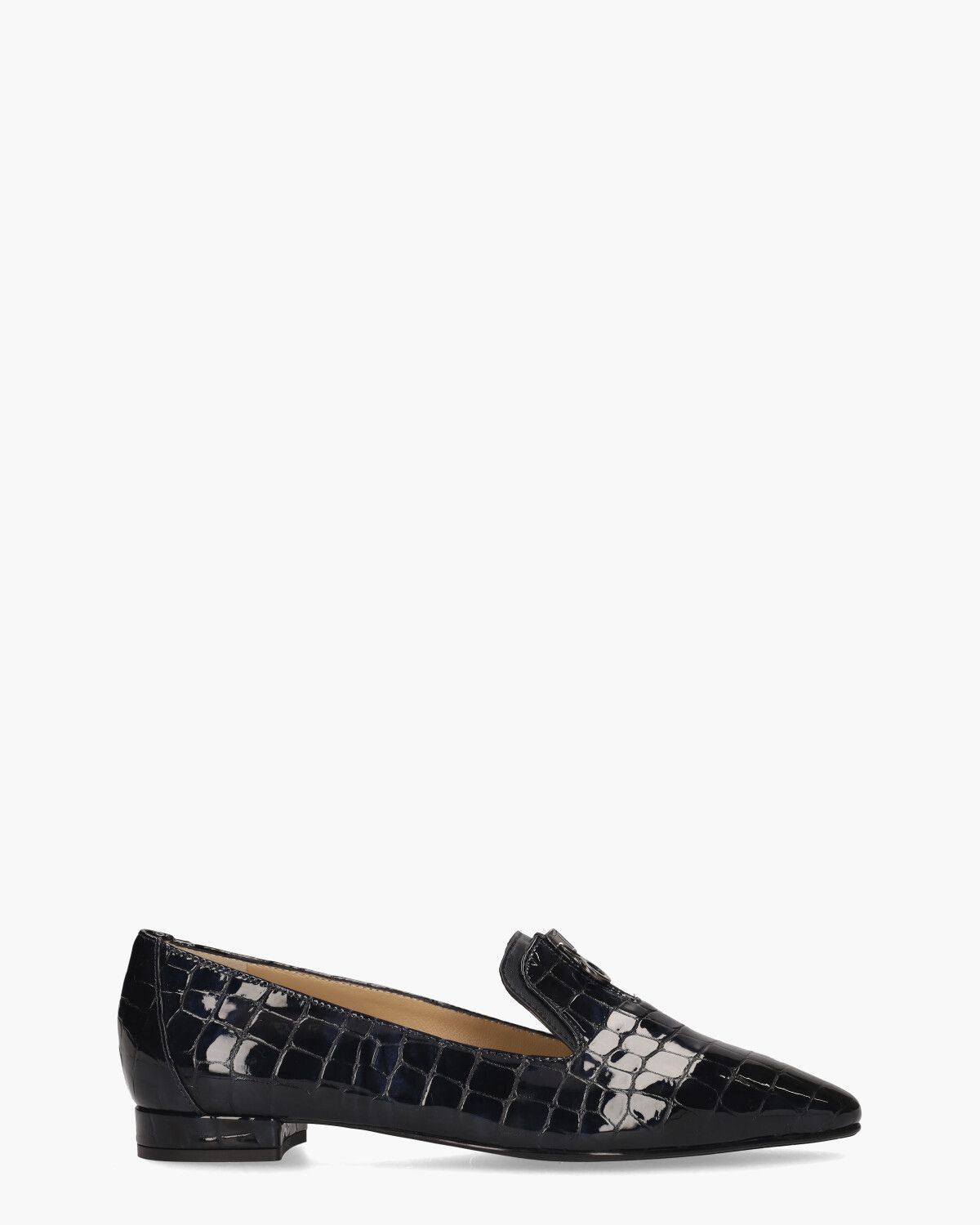 19I020 Donkerblauw Damesloafers