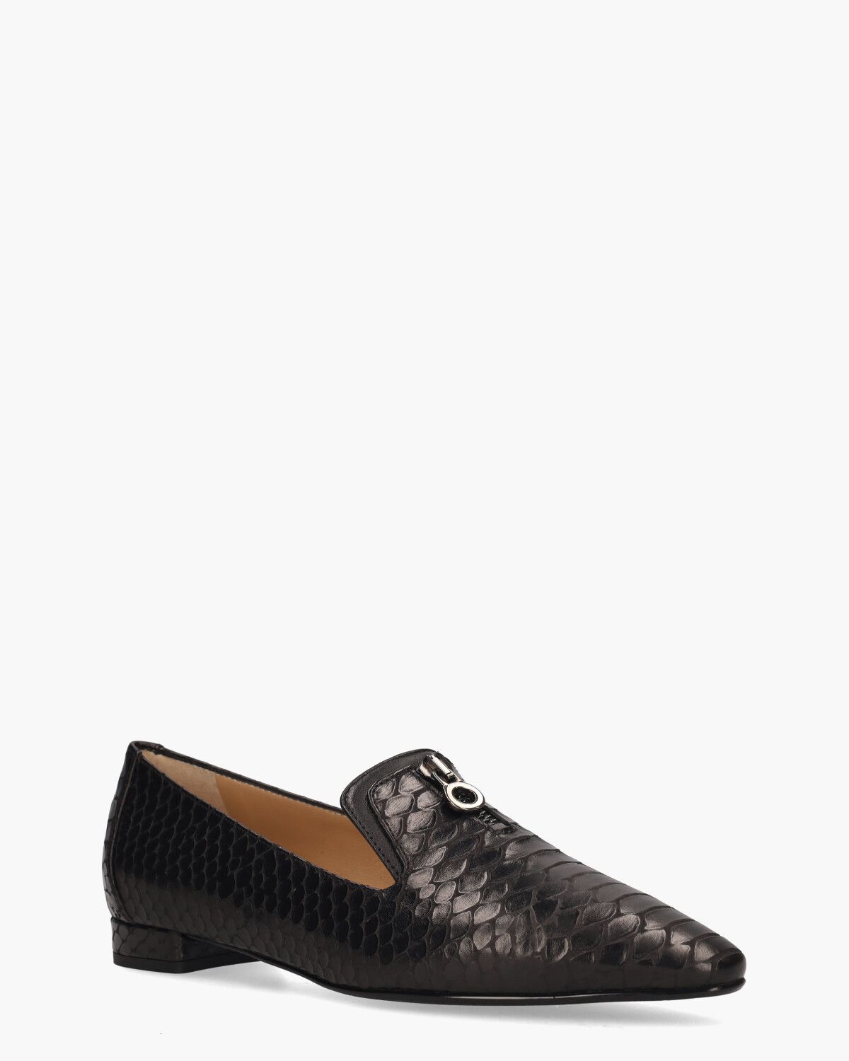19I020 Zwart Damesloafers