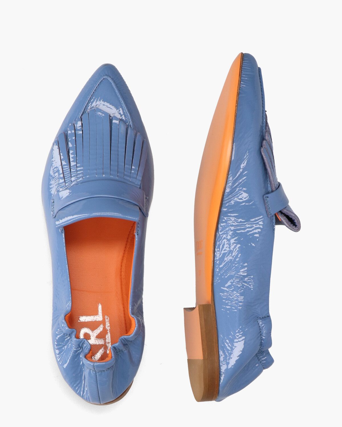Wedge 1G Lichtblauw Damesloafers