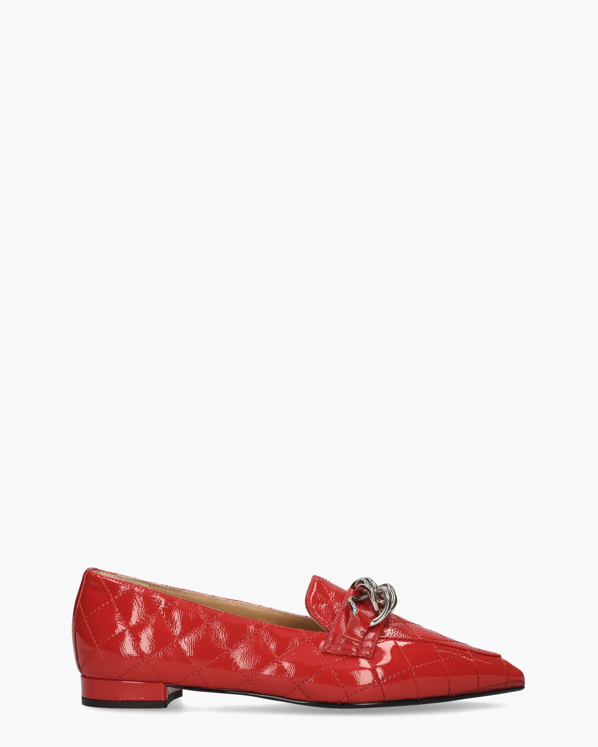 23I048 Rood Damesloafers