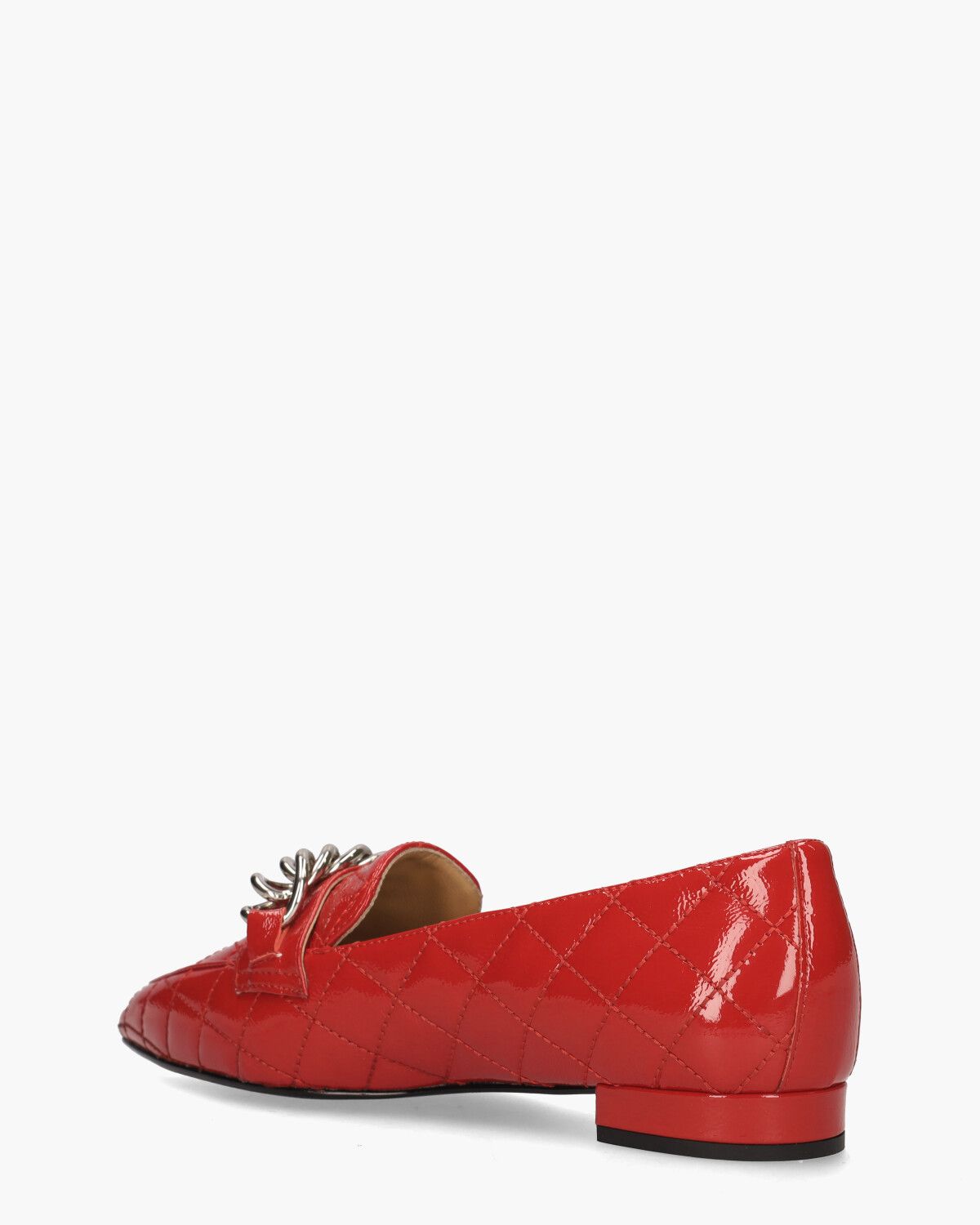 23I048 Rood Damesloafers