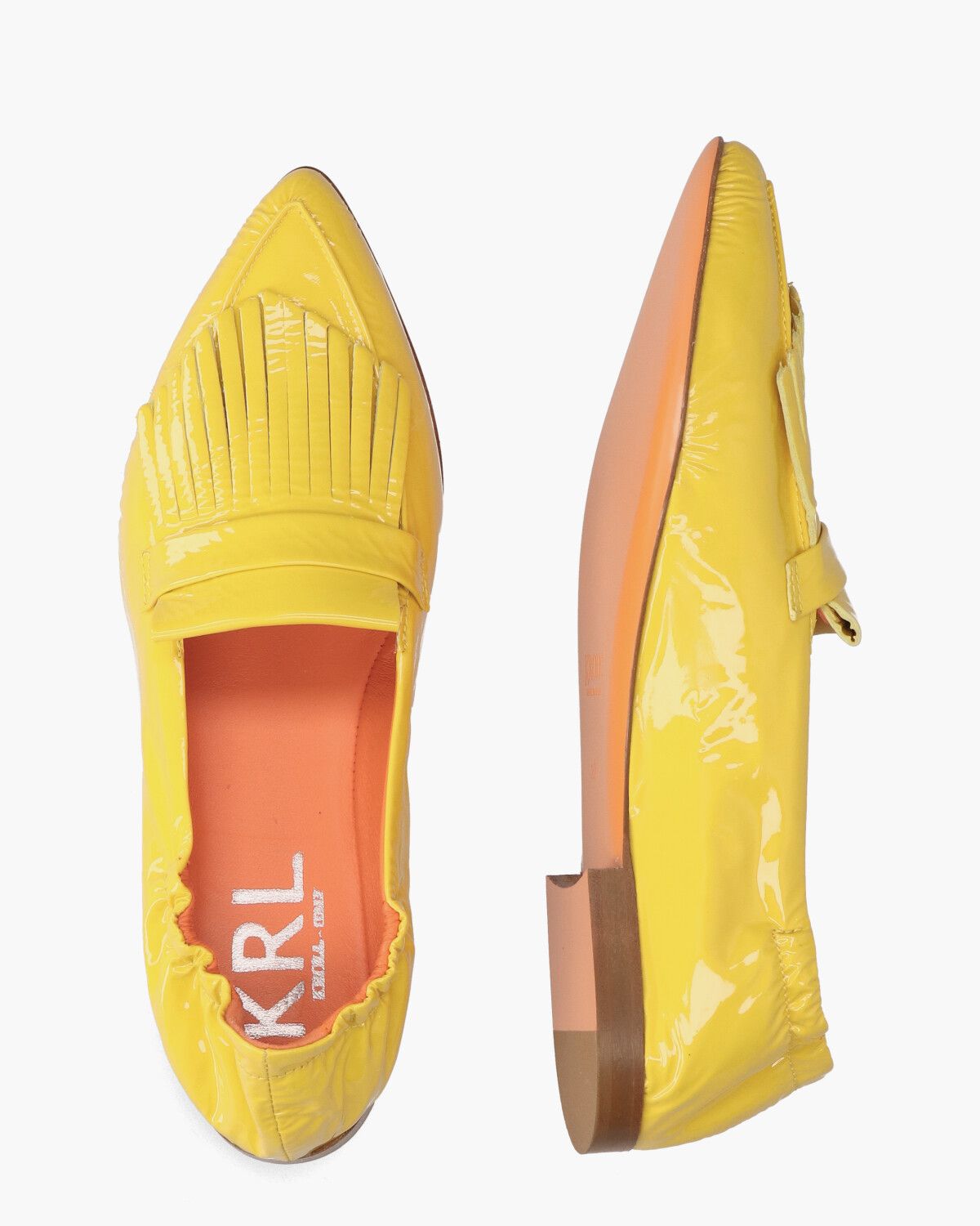 Wedge 1G Geel Damesloafers