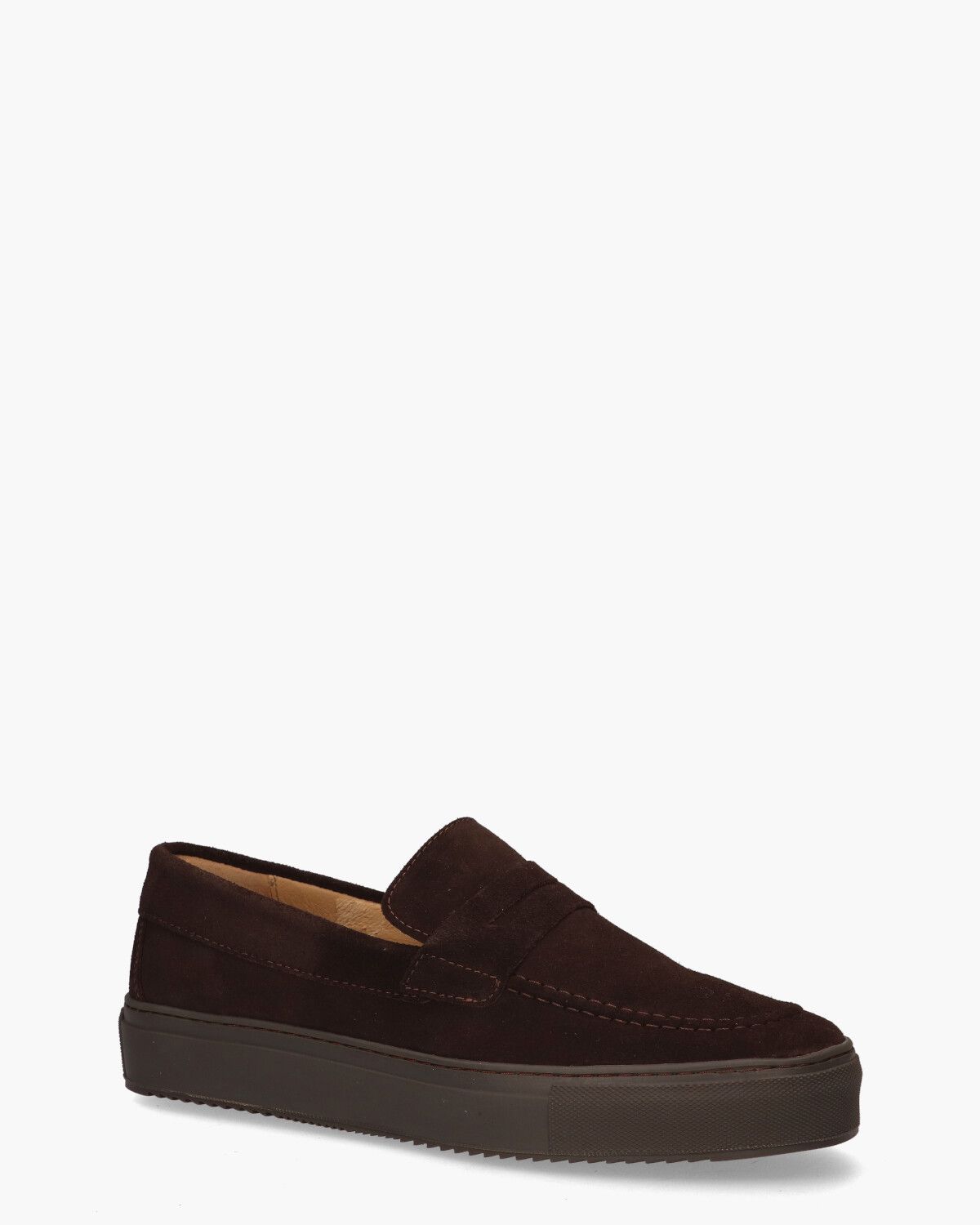 Christian Men 1-N Donkerbruin Herenloafers