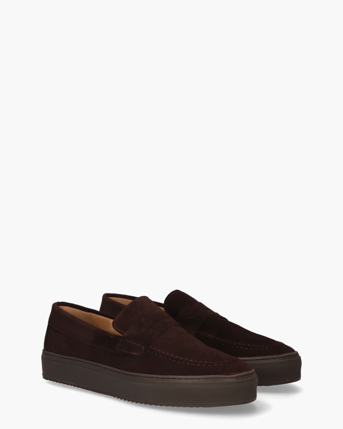 Christian Men 1-N Donkerbruin Herenloafers