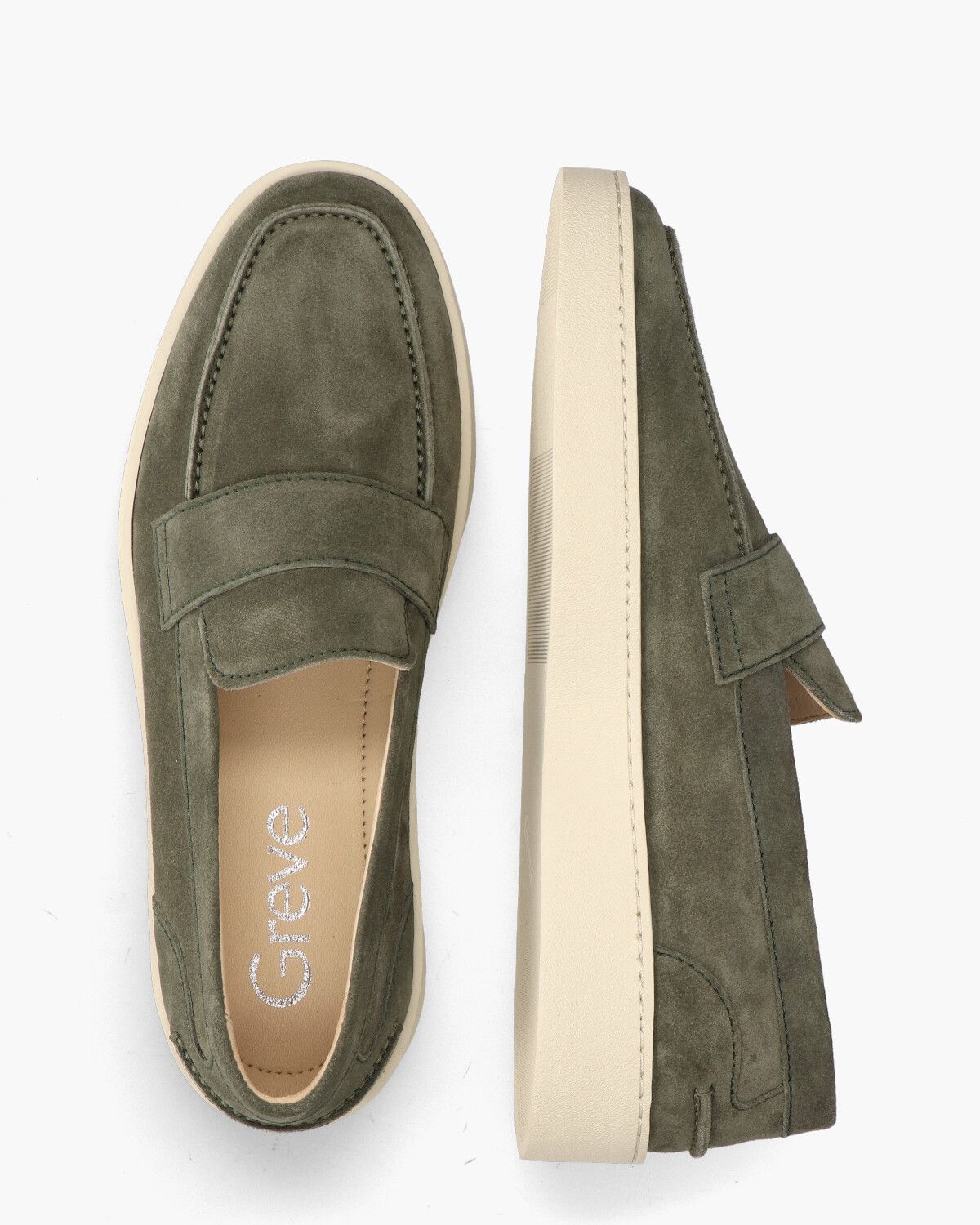 Wave I Groen Herenloafers