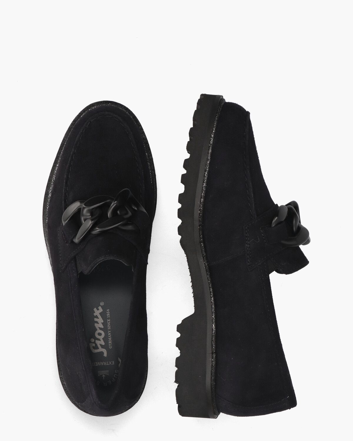 69532 Donkerblauw Damesloafers