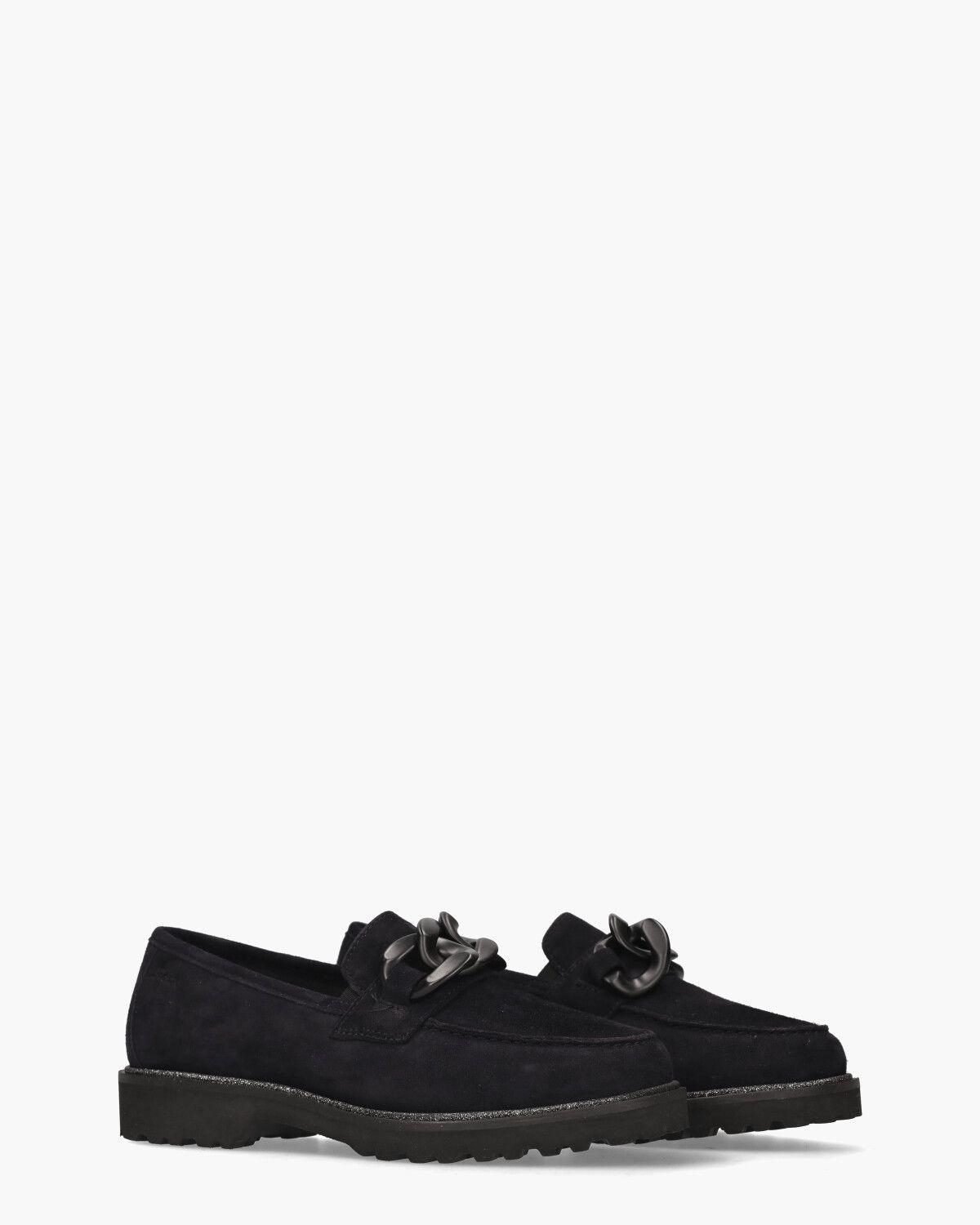 69532 Donkerblauw Damesloafers
