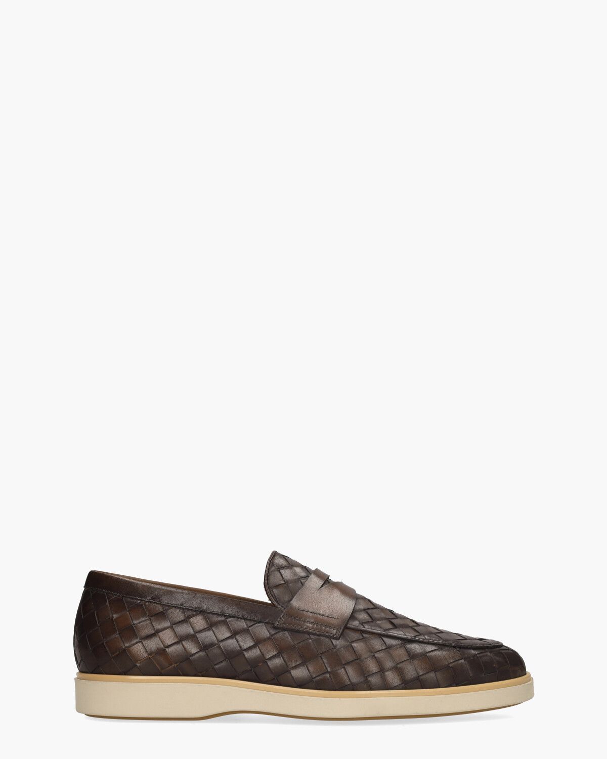 25124 Donkerbruin Herenloafers