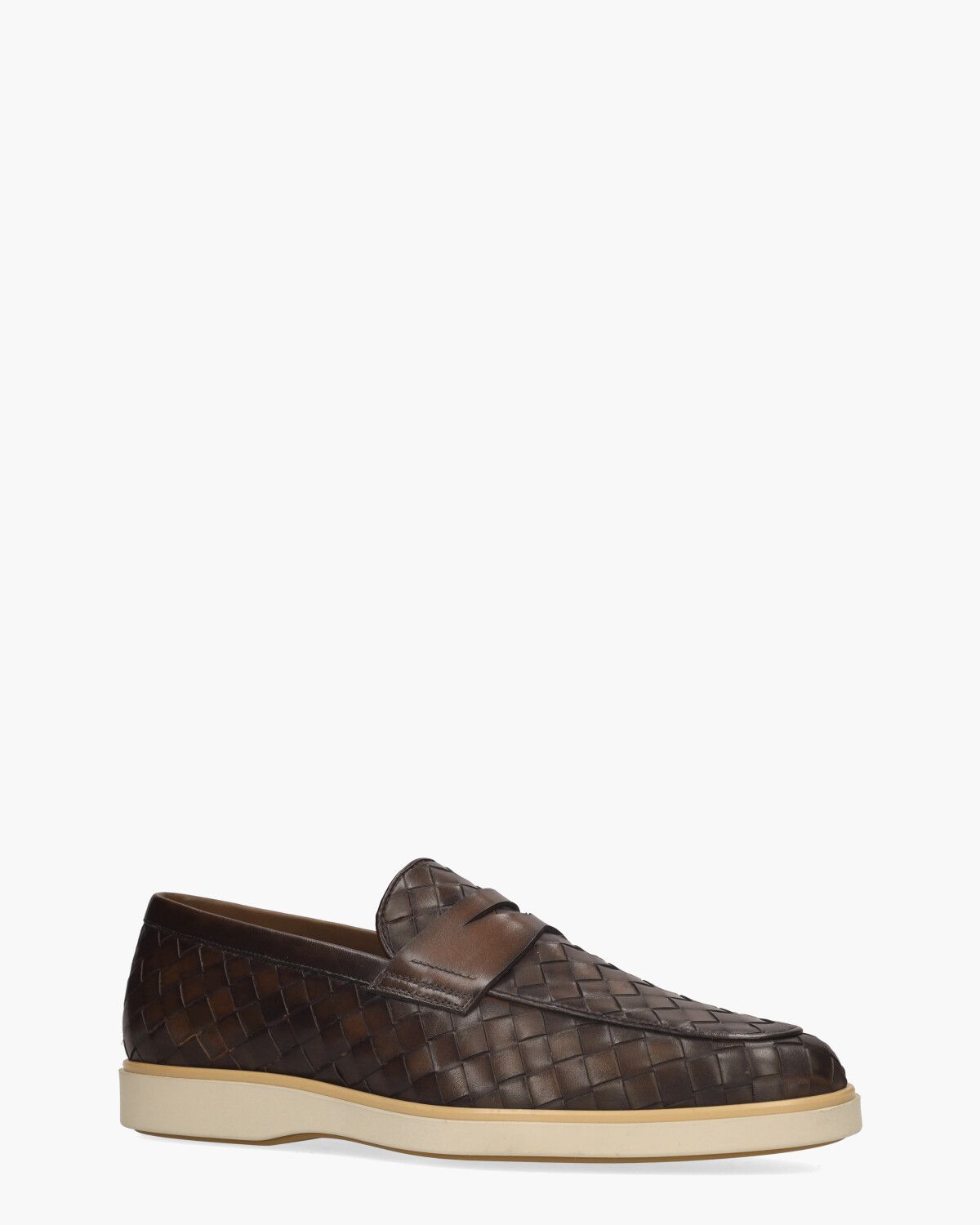 25124 Donkerbruin Herenloafers