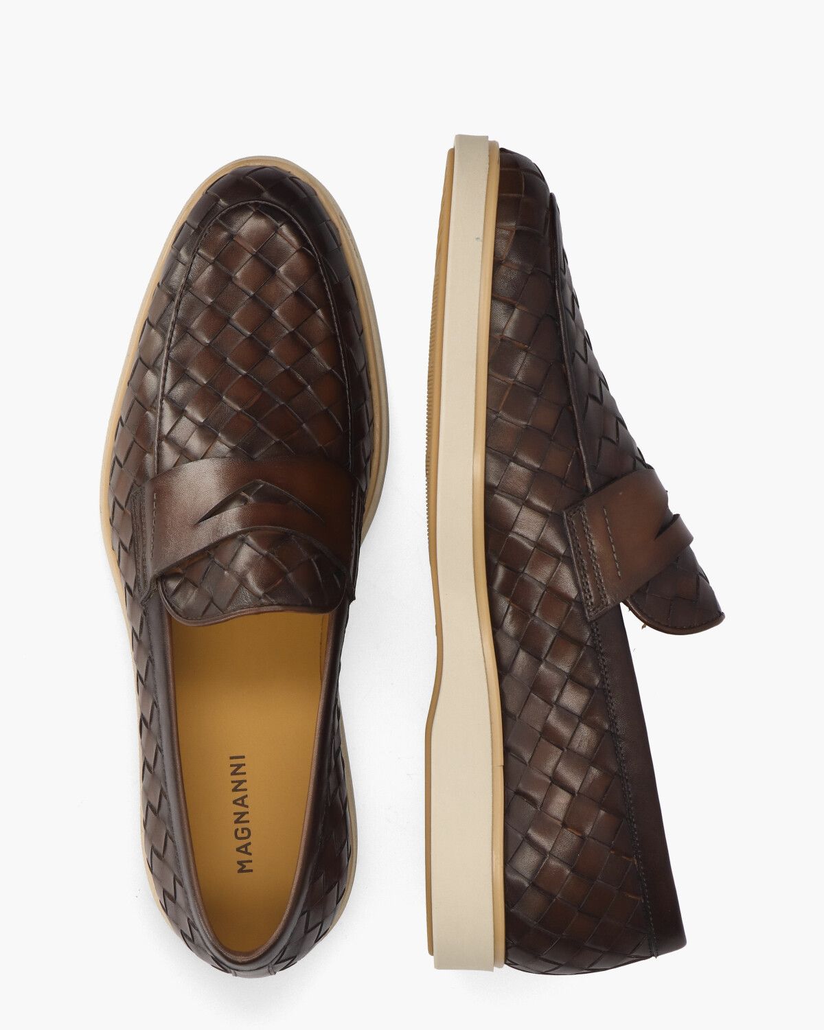 25124 Donkerbruin Herenloafers