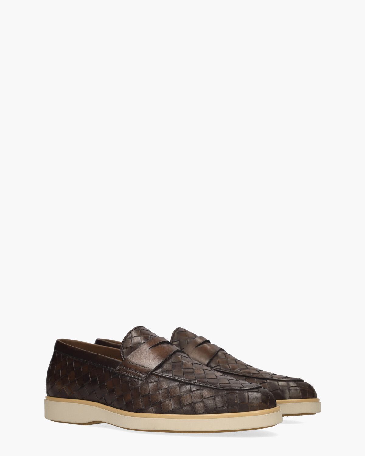 25124 Donkerbruin Herenloafers
