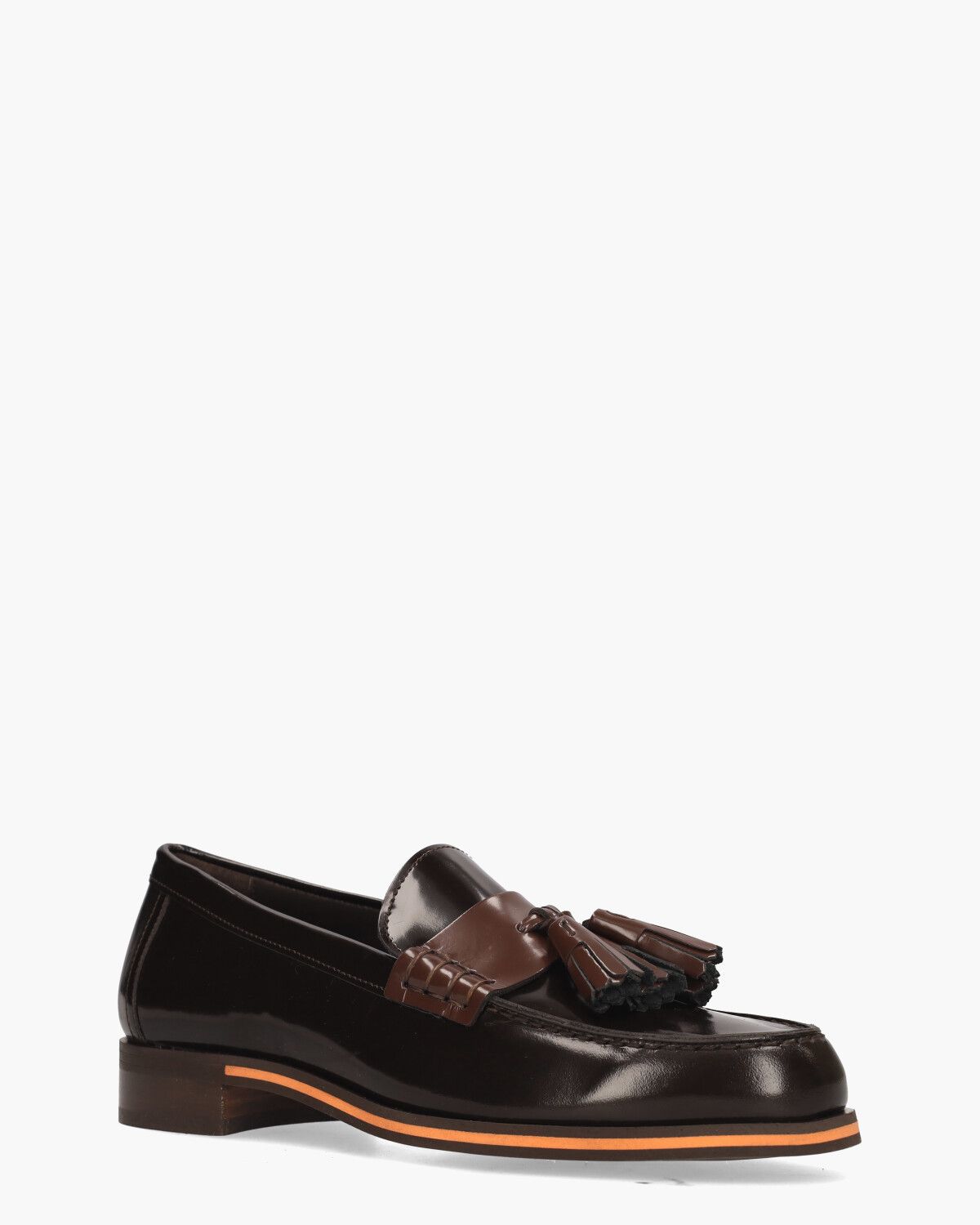 32746 Donkerbruin Damesloafers