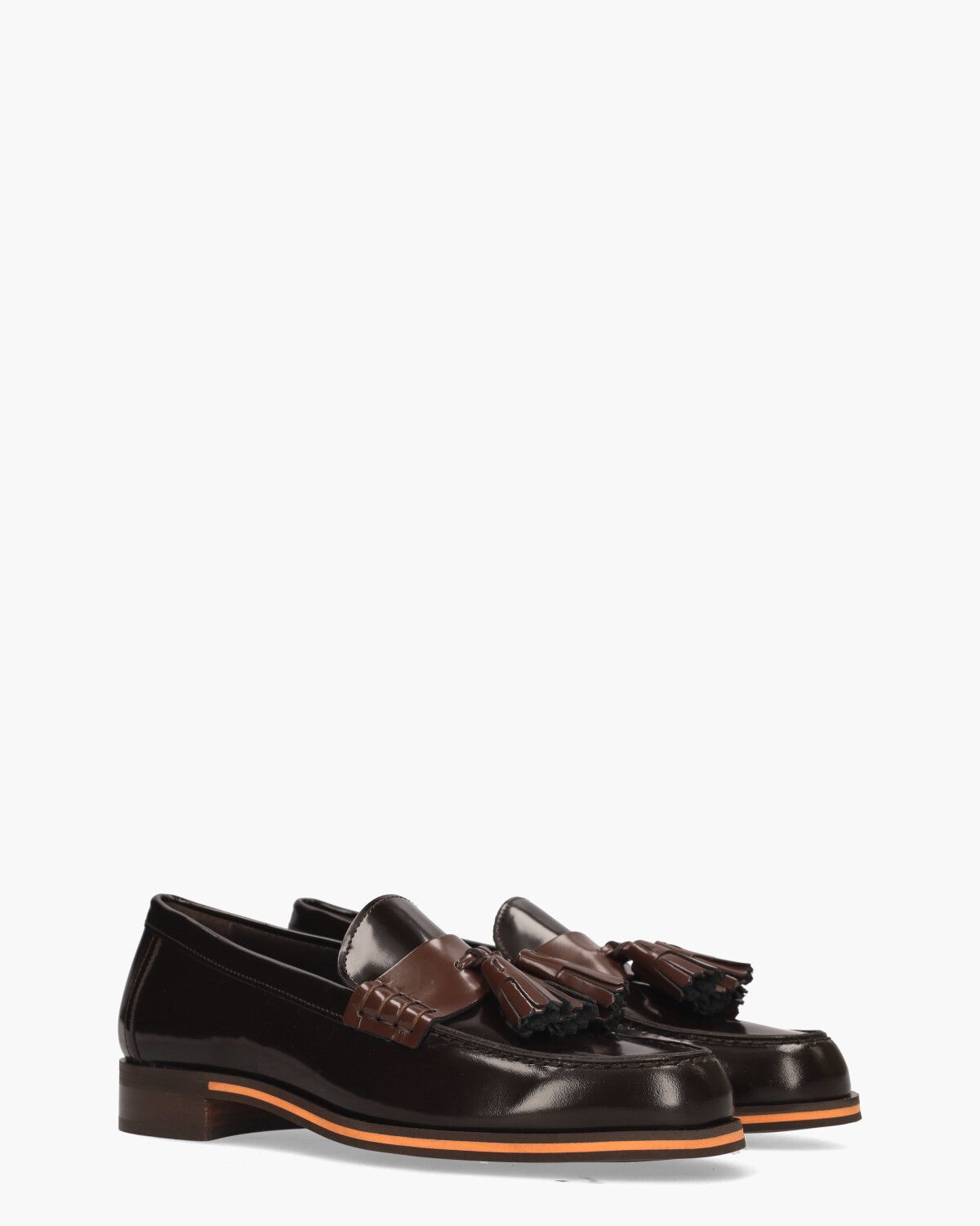32746 Donkerbruin Damesloafers
