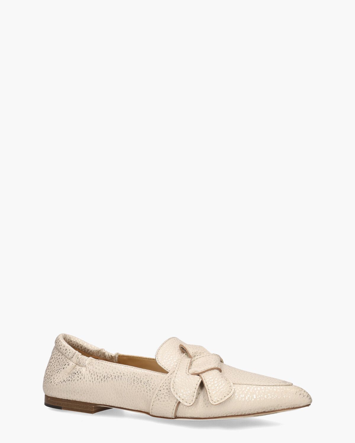 Lola Rayne Off-White/Goud Damesloafers