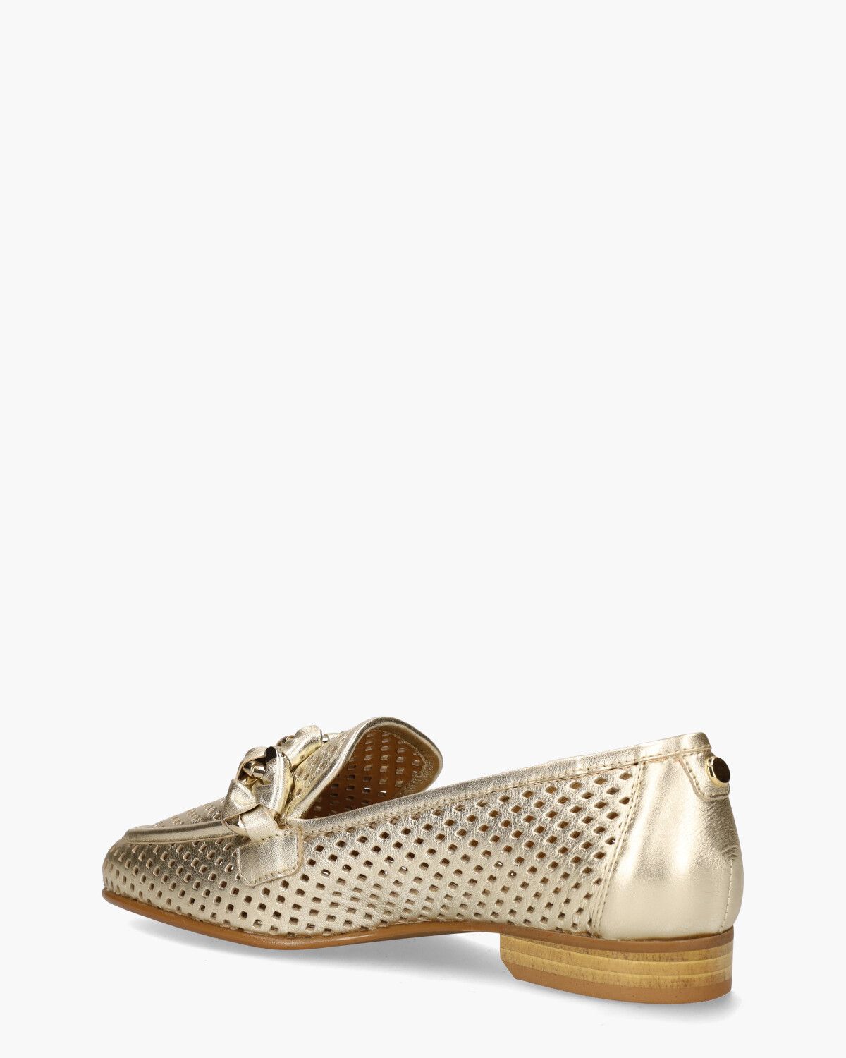 22E018 Goud Damesloafers