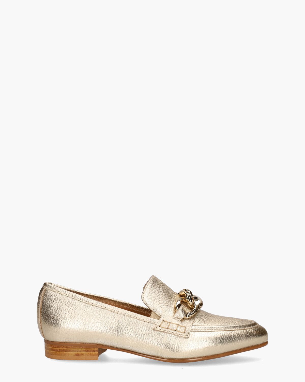 21I095 Goud Damesloafers