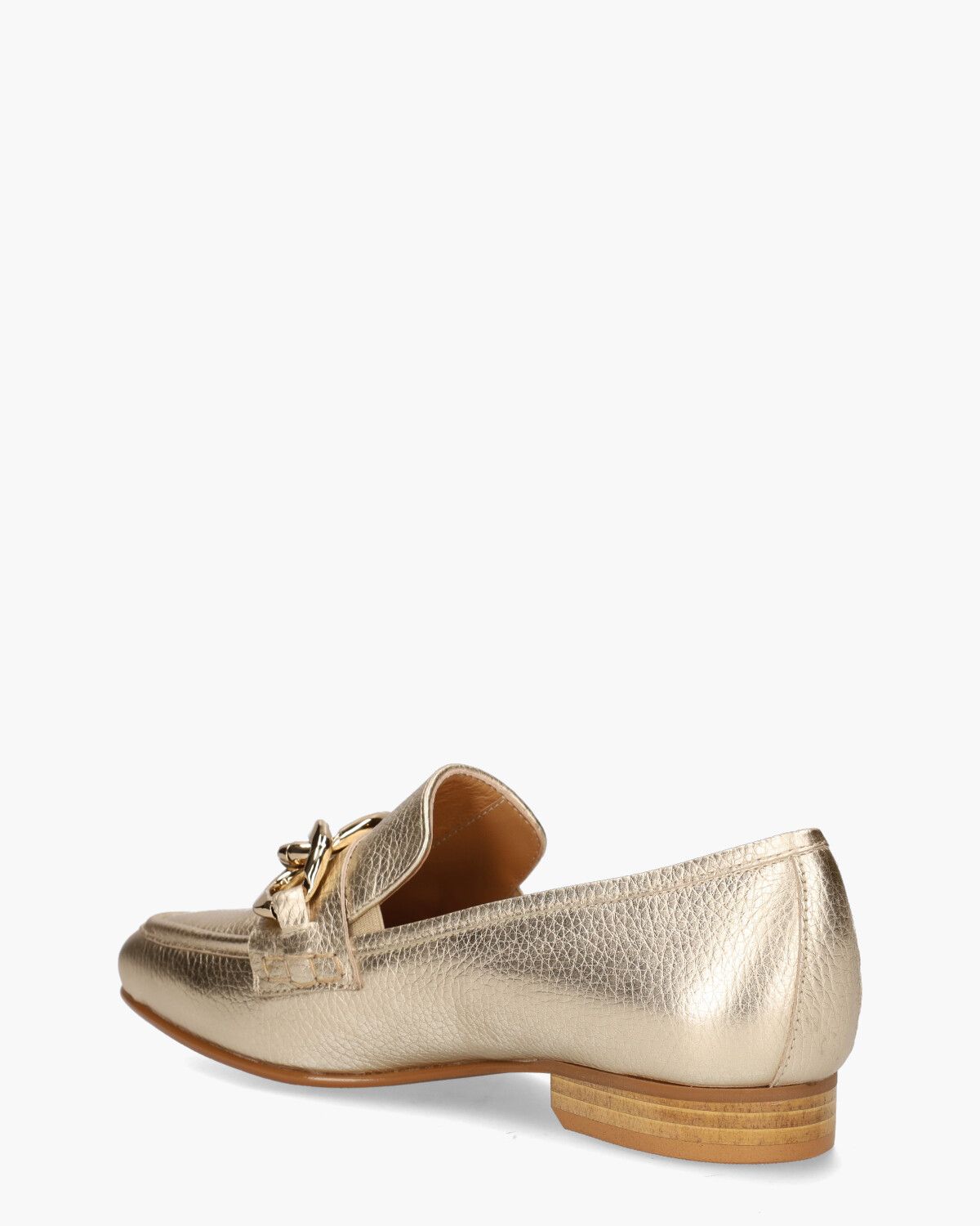 21I095 Goud Damesloafers