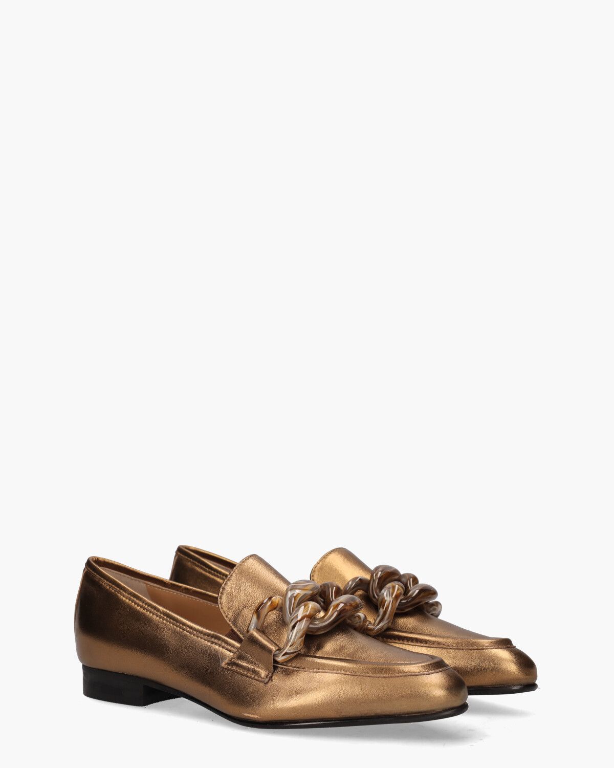 21I095A Brons Damesloafers