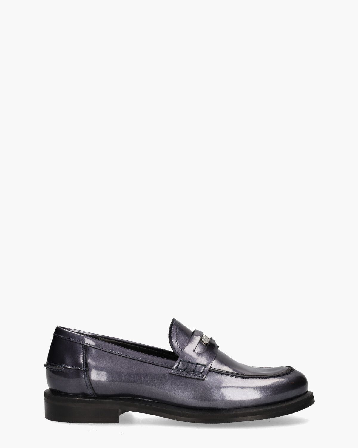Rina-Ma Zilvergrijs Damesloafers