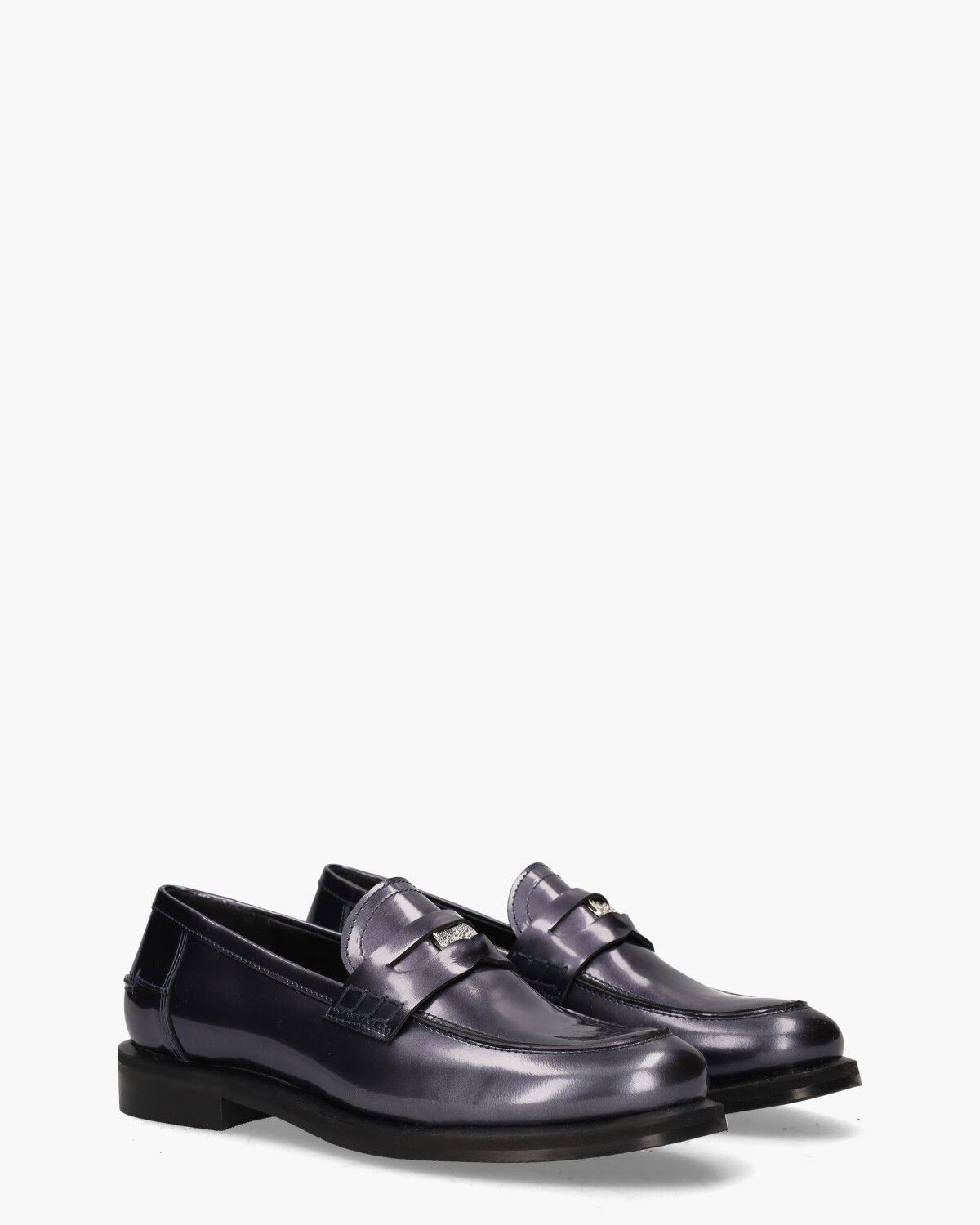 Rina-Ma Zilvergrijs Damesloafers