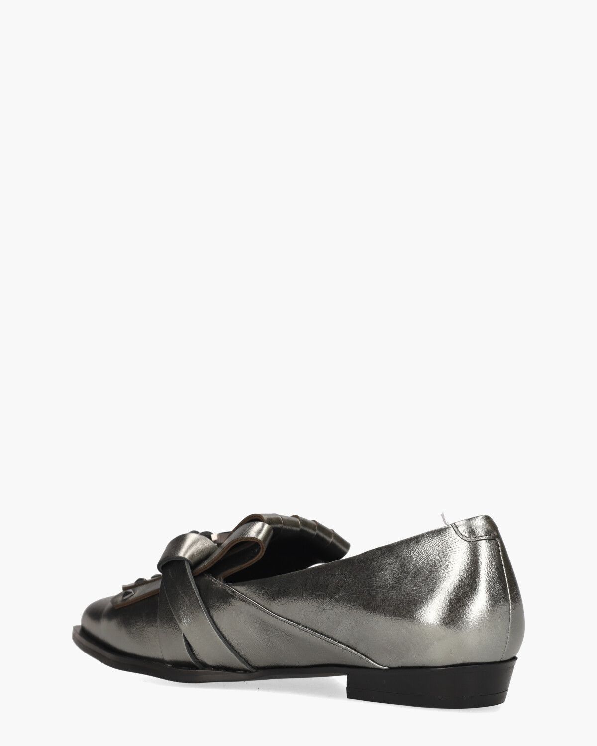 EA0304 Zilvergrijs Damesloafers 