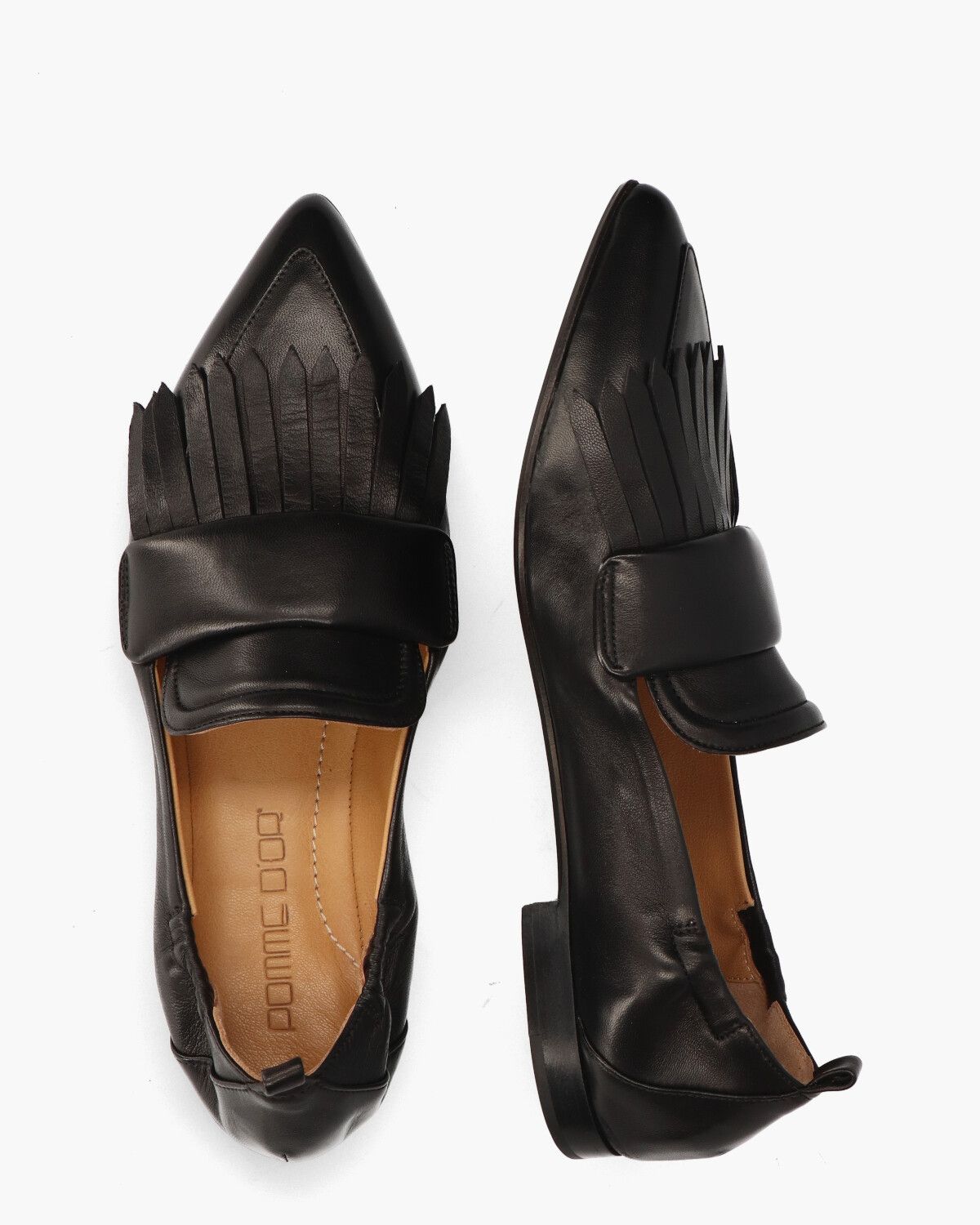 Grace 0523 Zwart Damesloafers