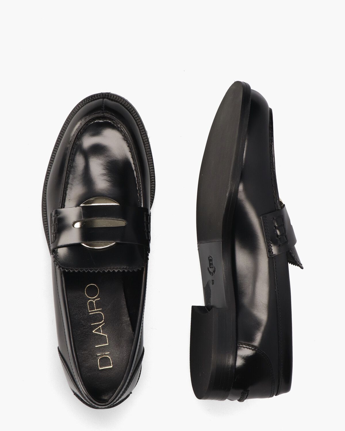 4102 Zwart Damesloafers