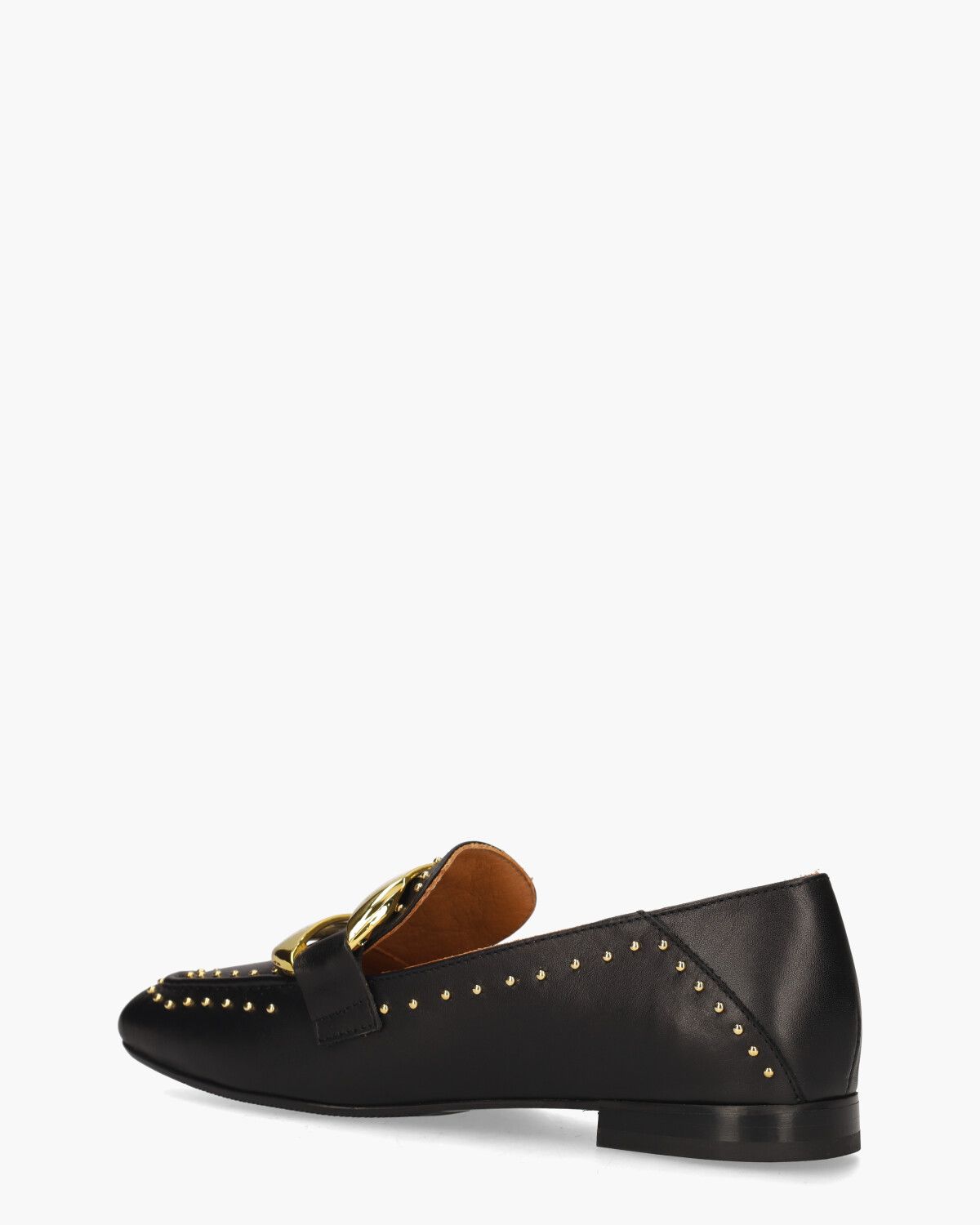 6120-1 Zwart Damesloafers
