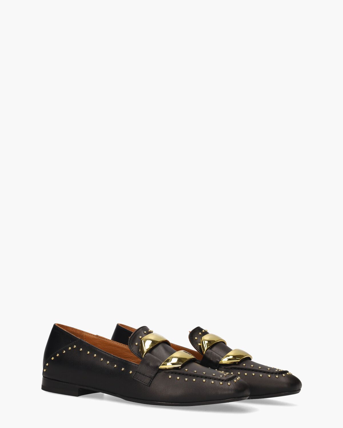 6120-1 Zwart Damesloafers