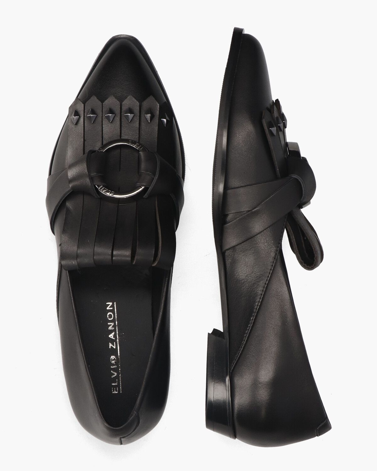 EA0304 Zwart Damesloafers