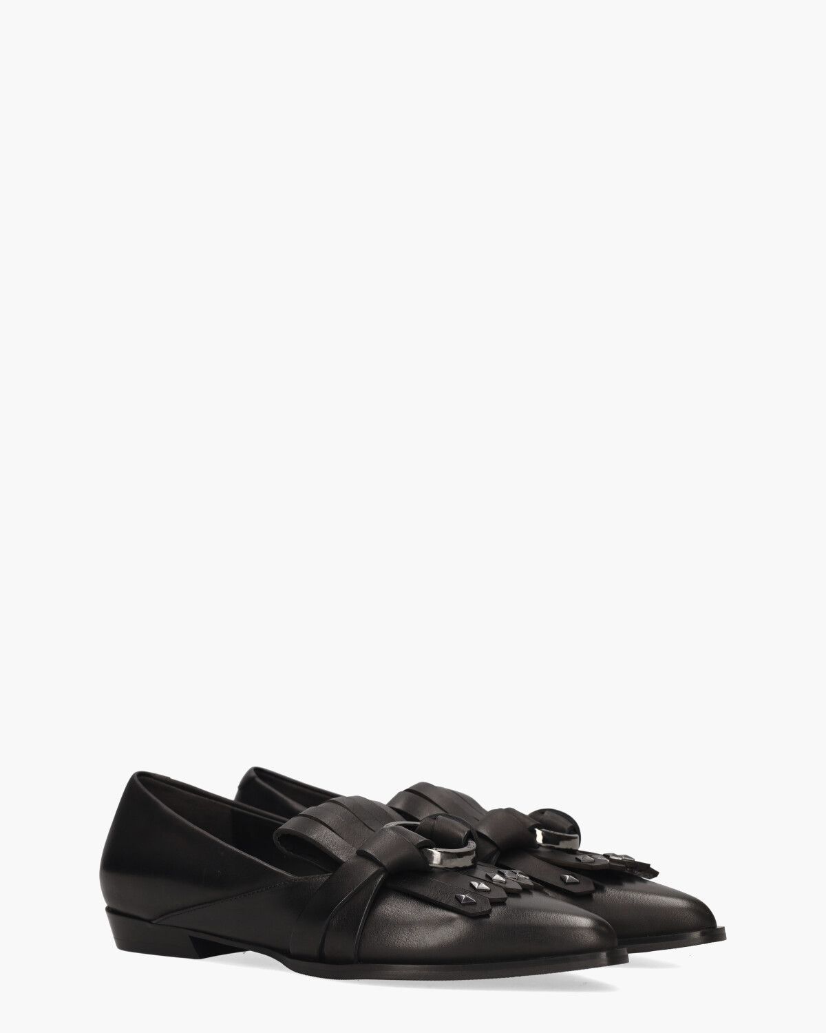 EA0304 Zwart Damesloafers