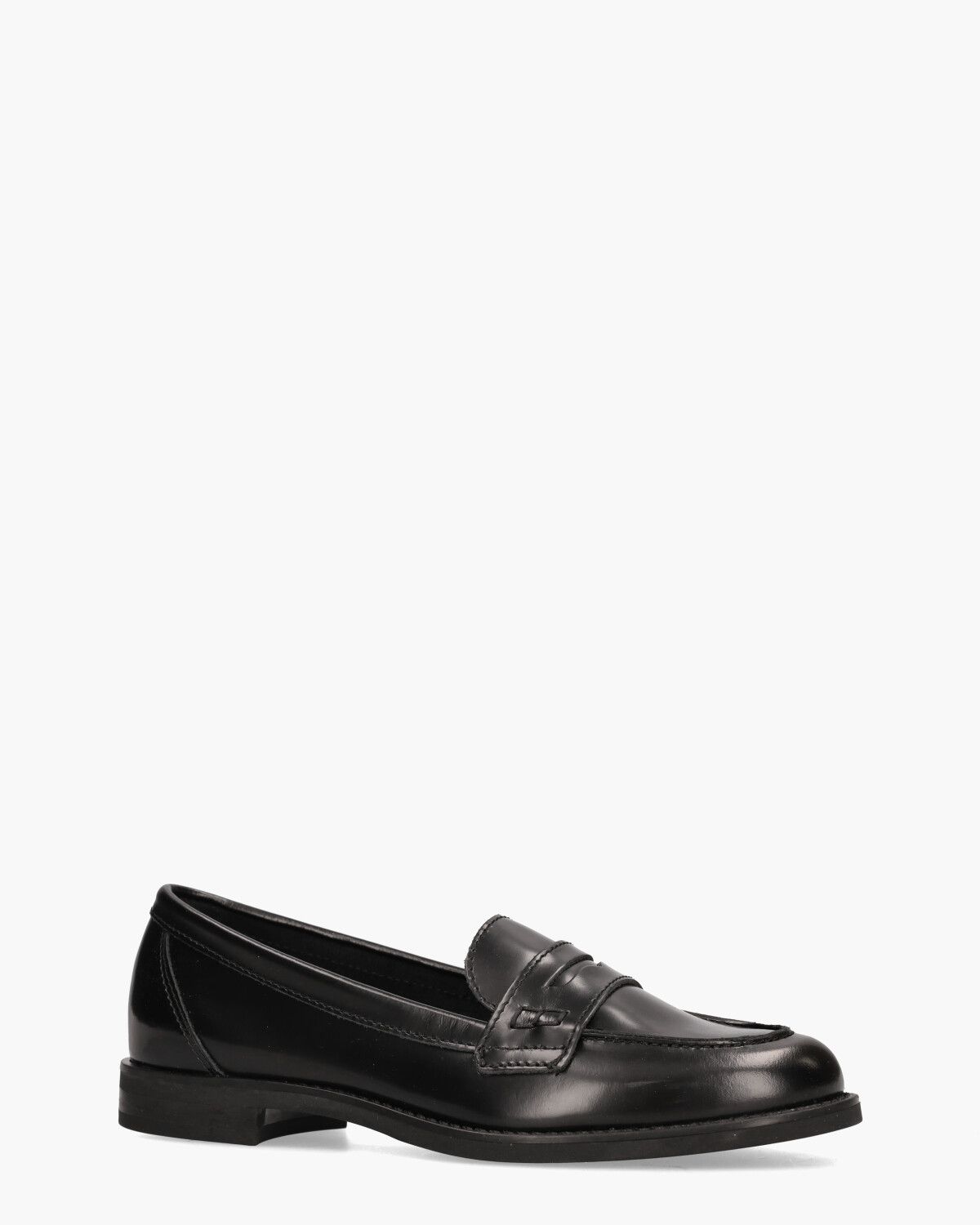Yura Zwart Damesloafers