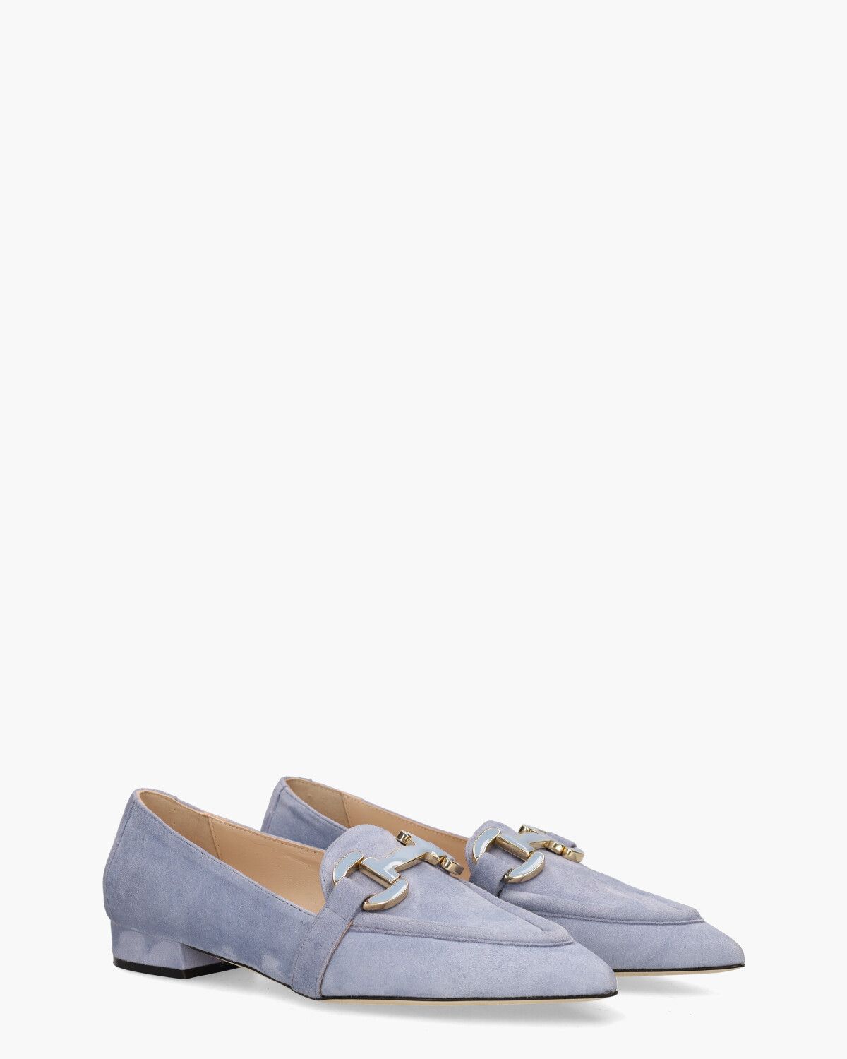 Guild Lichtblauw Damesloafers