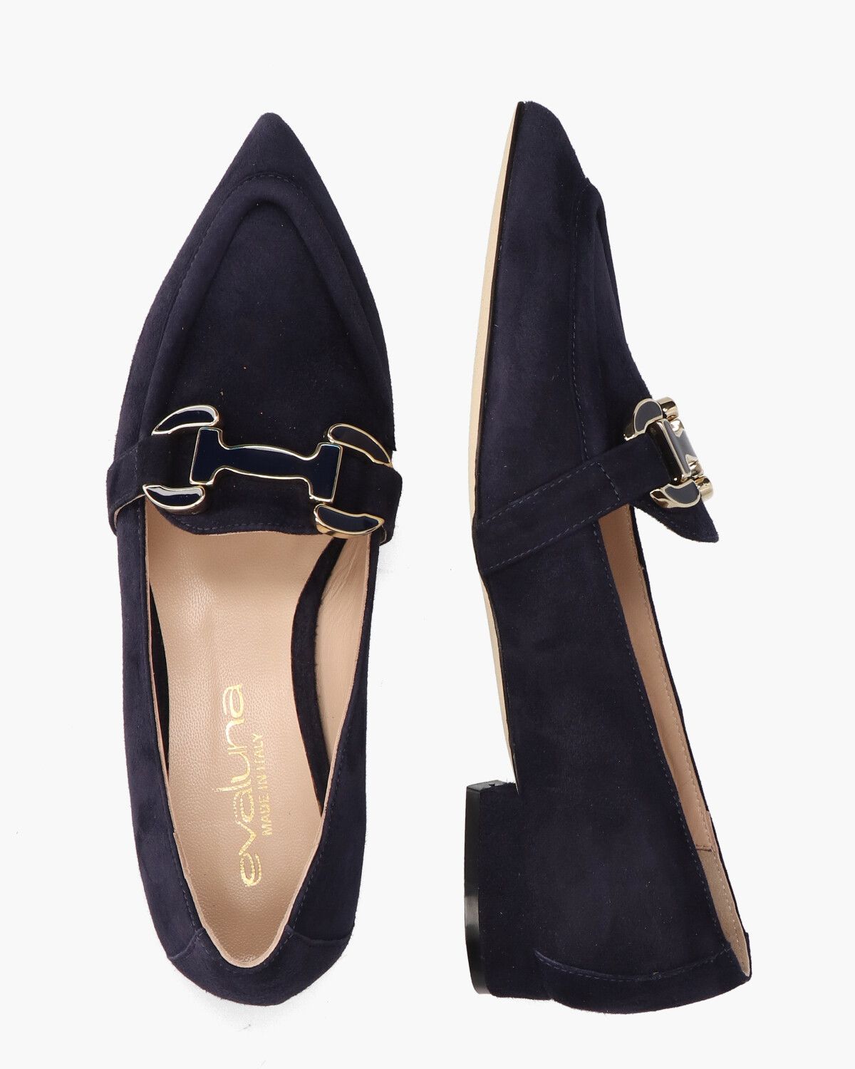 Guild Donkerblauw Damesloafers